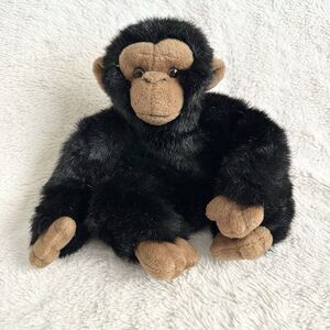Aurora Chimpanzee Chimp Monkey Hand Puppet Plush Toy Realistic Ape